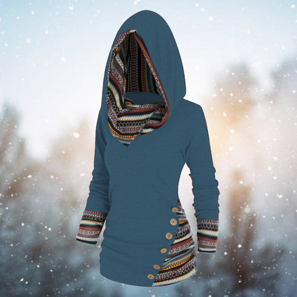 Franzi - Tribal-Patroon Hoodie