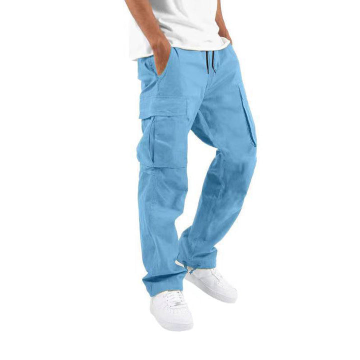 Cargobroek Heren | Cargo Broek | Elastische Tailleband & Ruime Zakken