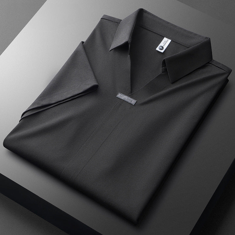 Cornelio Katoen Zijde Polo Shirt