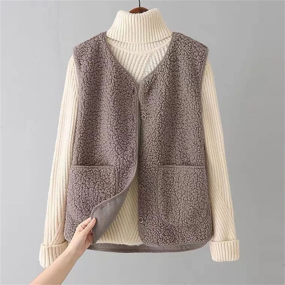 Layla - Veelzijdig Chic Wol Vest