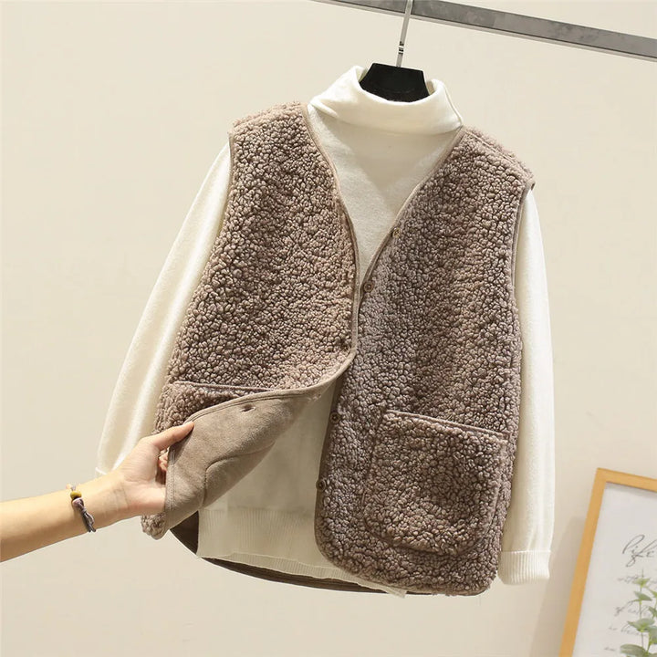 Layla - Veelzijdig Chic Wol Vest