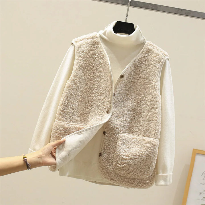 Layla - Veelzijdig Chic Wol Vest
