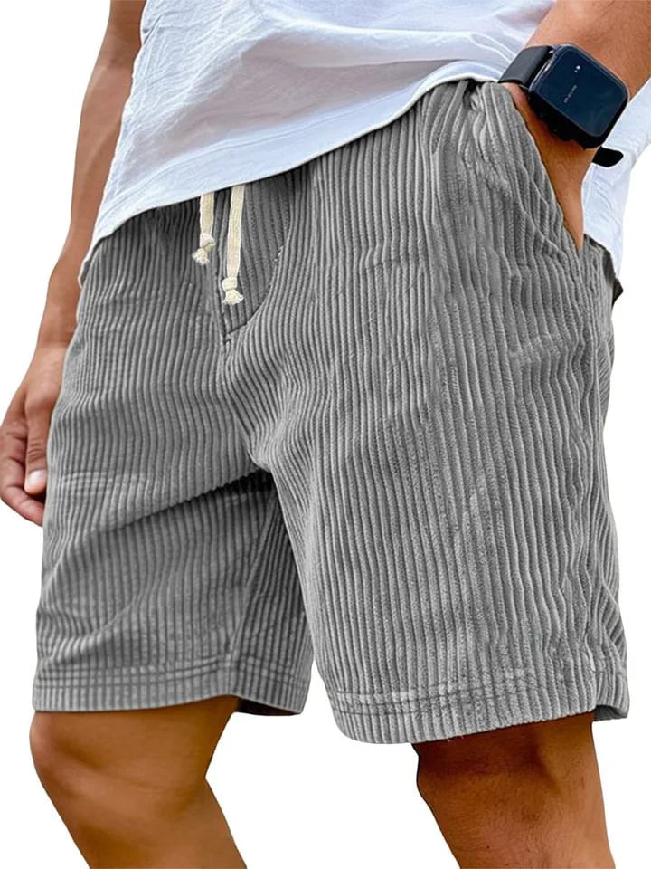 Bram | Heren Korte Broek Zomer Casual Streetwear Relaxed Patch-Detail