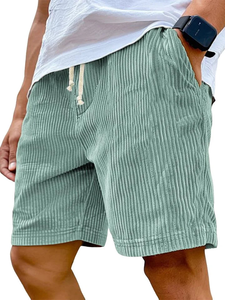 Bram | Heren Korte Broek Zomer Casual Streetwear Relaxed Patch-Detail