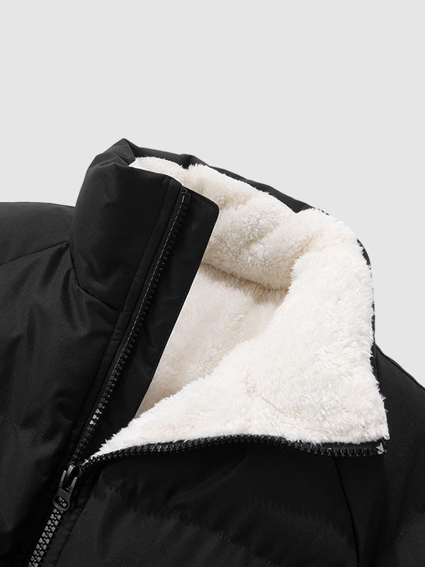 Fleece-Gevoerd Pufferjack | Warm | Lichtgewicht | Casual Winter Jas