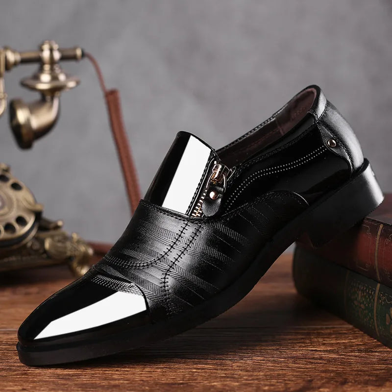 Marcelli Ross Italiaanse leren dresschoenen