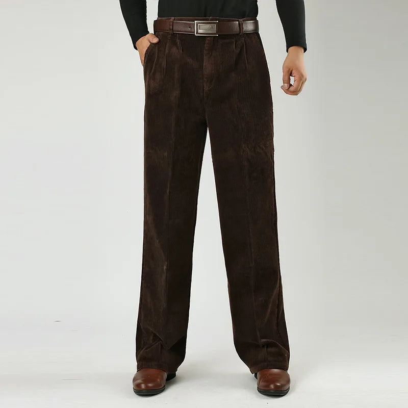 Dunford Wijde Pijpen Corduroy Broek