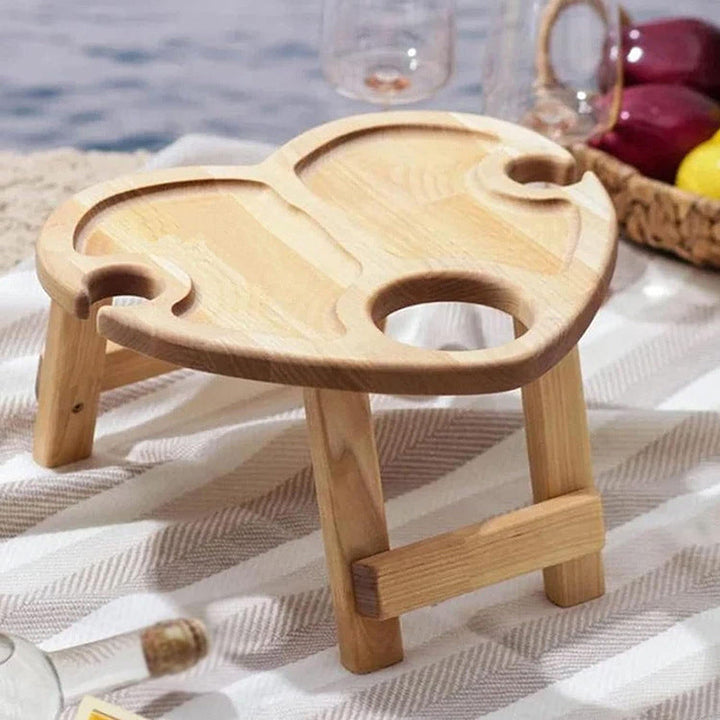 Noordse Sommelier Draagbare Houten Tafel