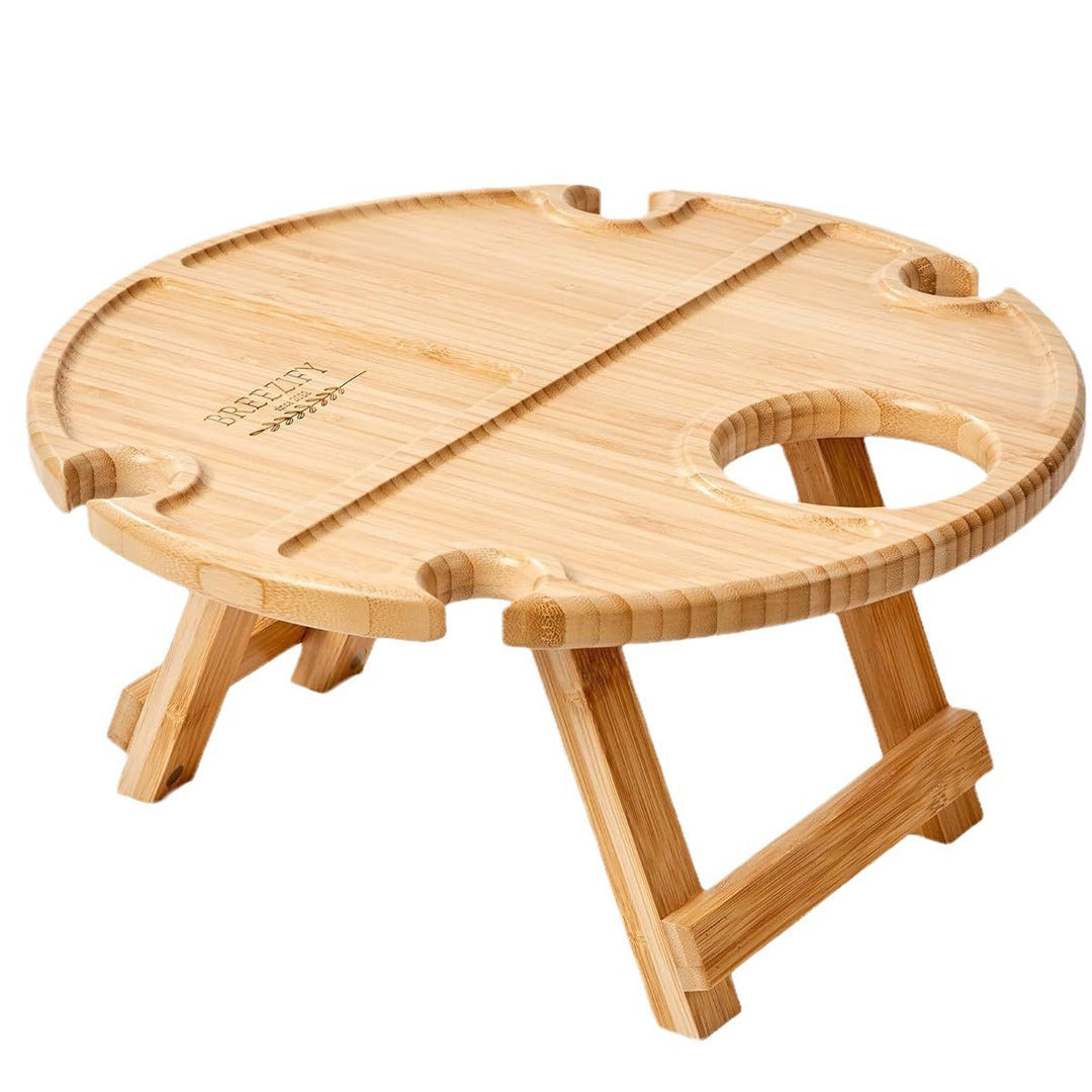 Noordse Sommelier Draagbare Houten Tafel