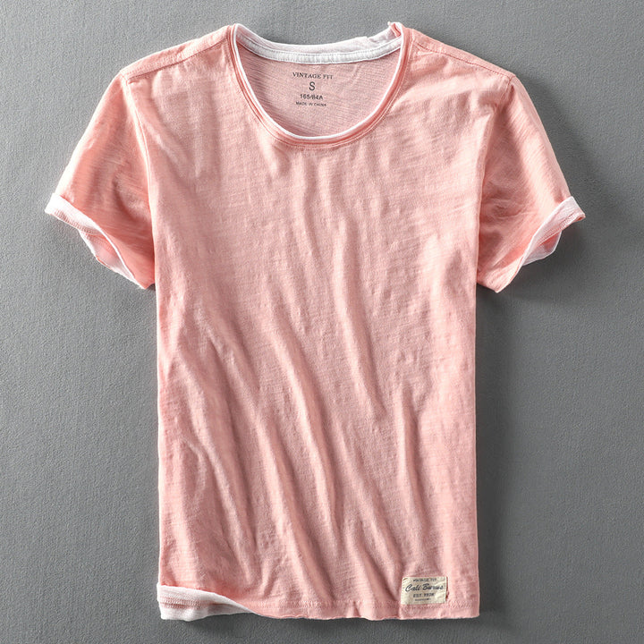 Cali Katoenen Korte Mouwen Shirt