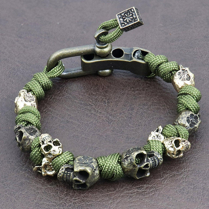 Valor Skull Armband