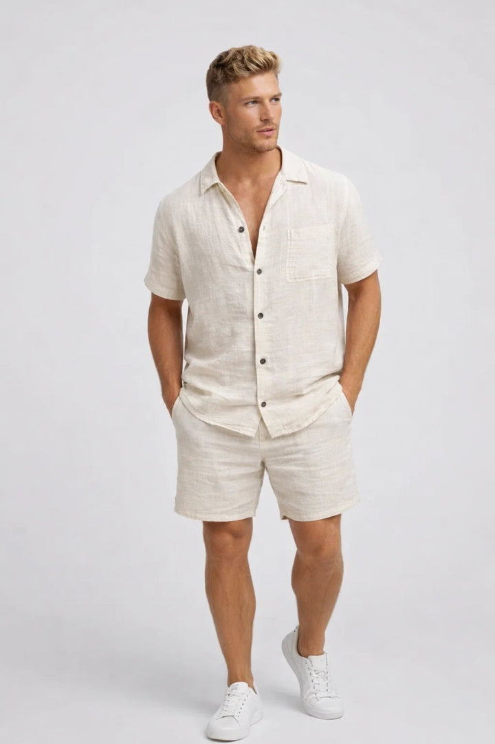 Heren Set | Premium Met Knoopjes Zomer