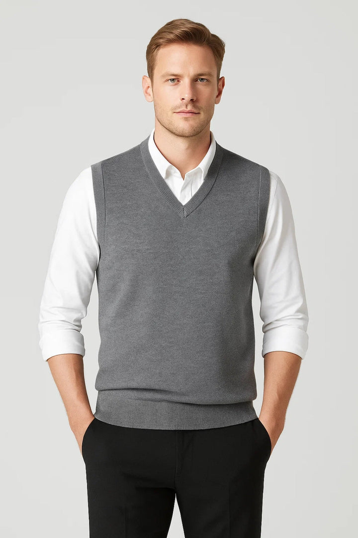 Spencer Heren | V-hals Klassiek All-Season Comfortabele pasvorm