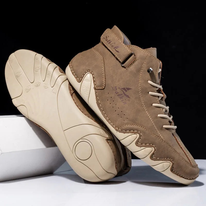 Hoge Orthopedische sneakers met klittenbandsluiting