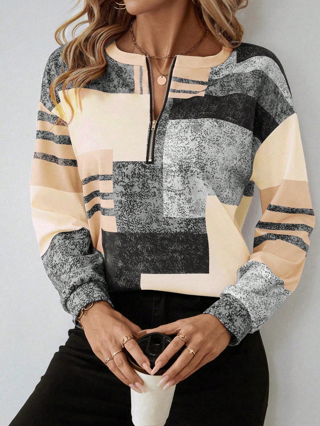 Kaimana - Stijlvol sweatshirt geïnspireerd op vintage