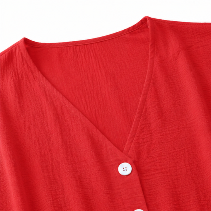 Wrenlow – Gekreukte IJszijde Open-Front Cardigan