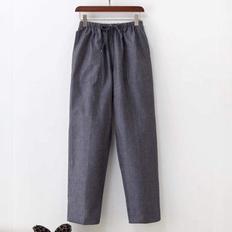 Kibo Katoenen Linnen Broek