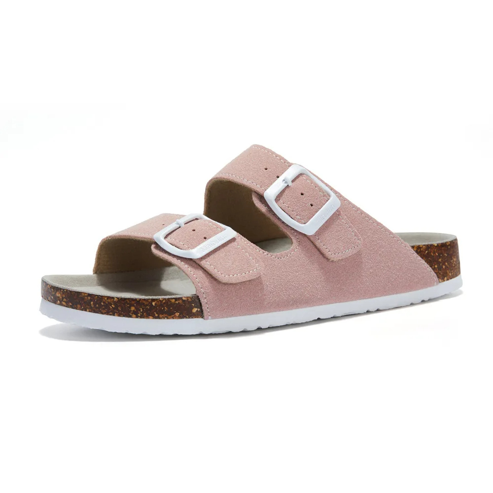 Britt - Orthopedische Sandalen Dames met Dubbele Gesp en Kurkvoetbed