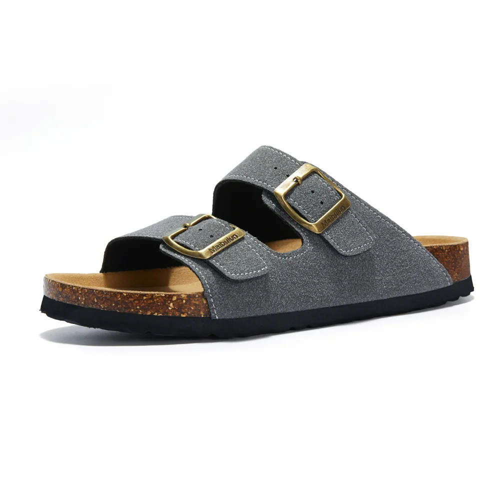 Britt - Orthopedische Sandalen Dames met Dubbele Gesp en Kurkvoetbed