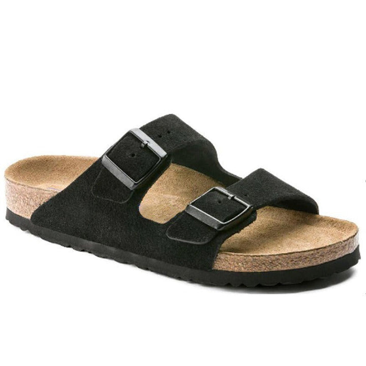 Britt - Orthopedische Sandalen Dames met Dubbele Gesp en Kurkvoetbed