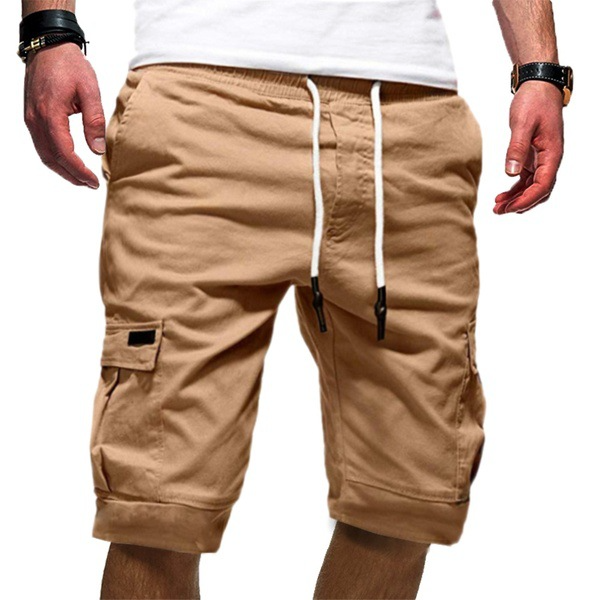 Lars | Heren Zomer Cargo Korte Broek Trekkoord Casual