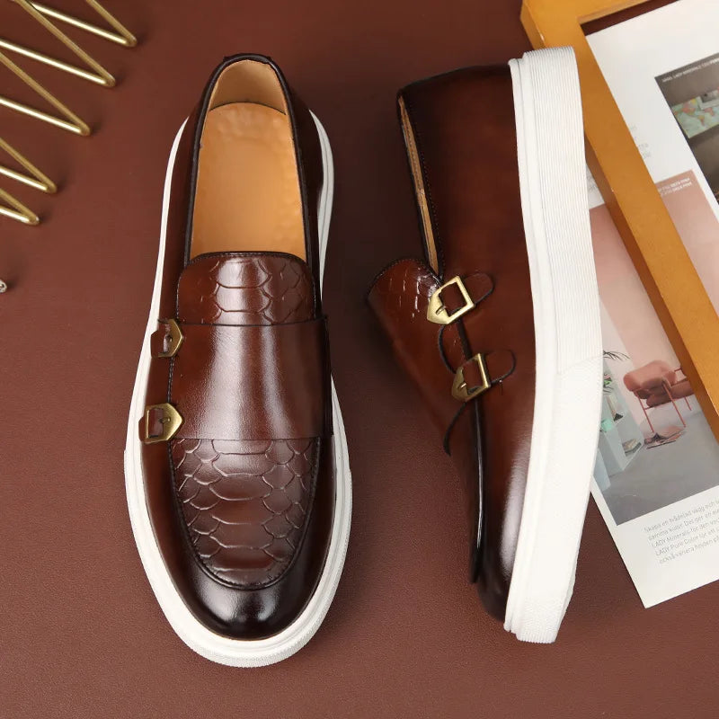 Loafers Heren | Gespdetail & Tijdloze Stijl