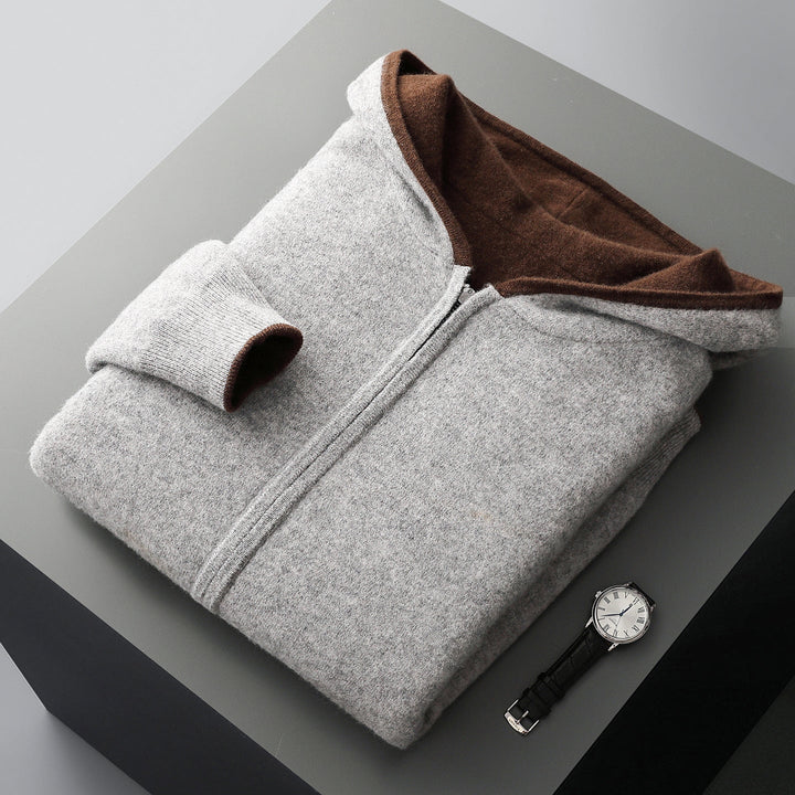 Koji Reversible Cashmere Zip Jast