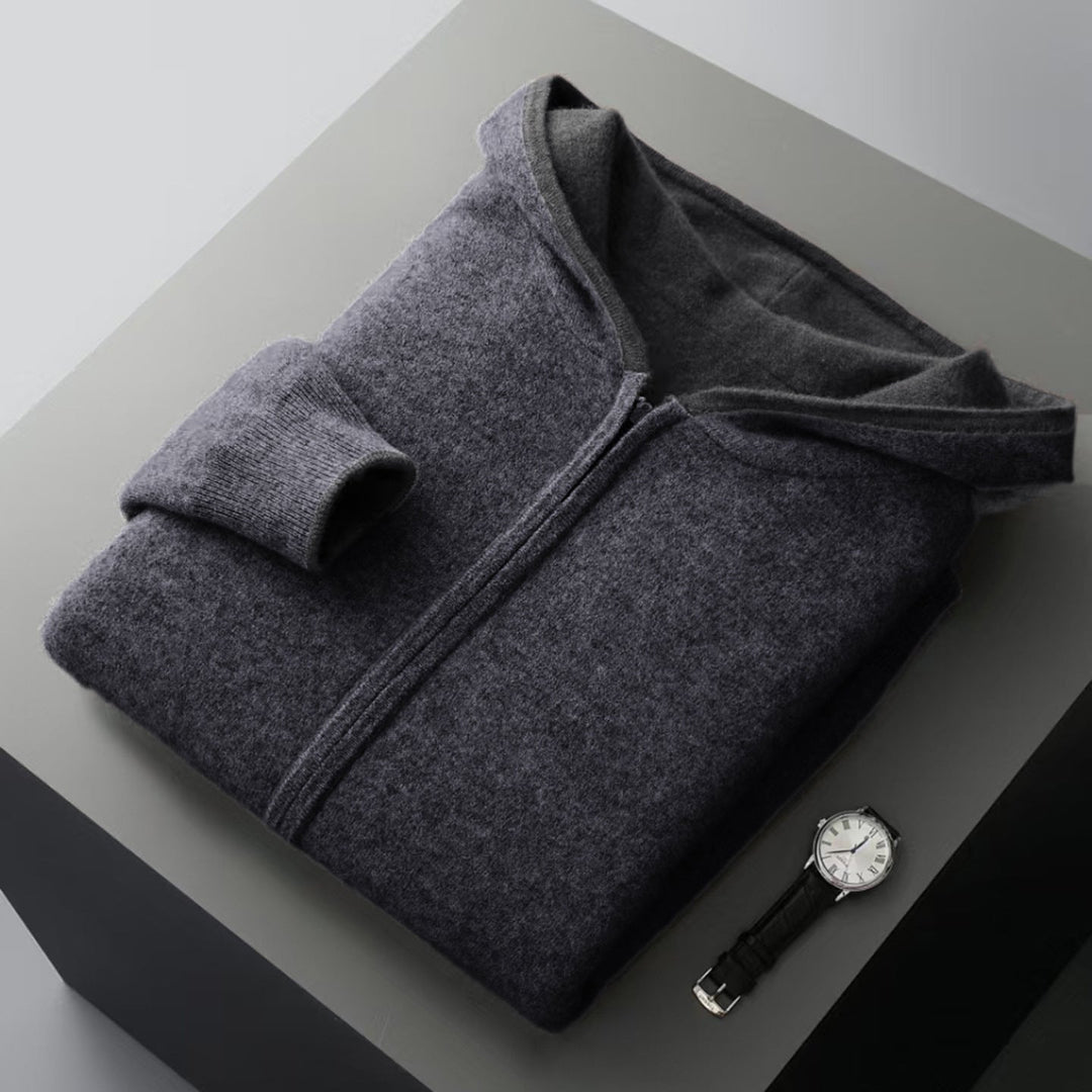 Koji Reversible Cashmere Zip Jast