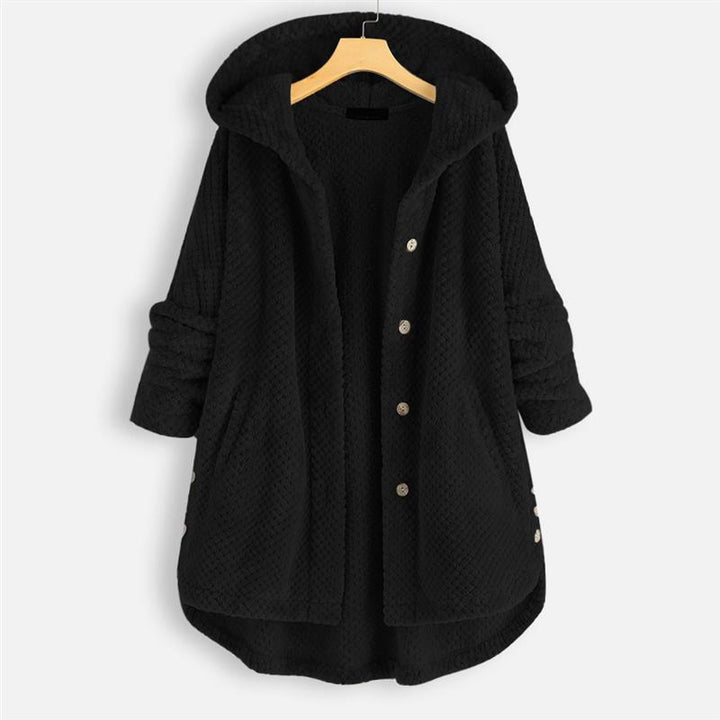 MIRA – GEZELLIGE HOODED KNOOPJAS