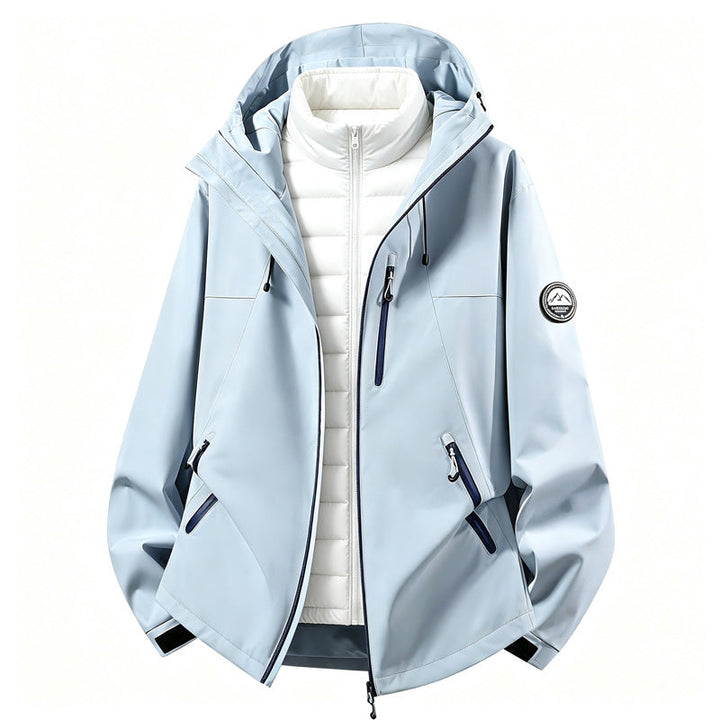 Dames Softshell-Outdoorjack met afneembare binnenjack
