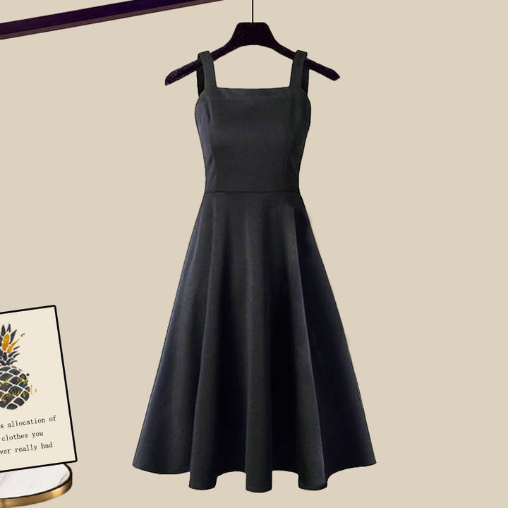 LIANE - Elegante gebreide trui met visstaartrok