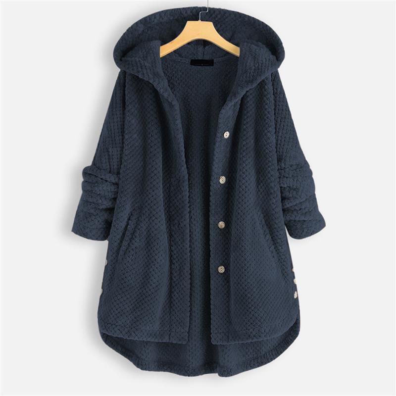 MIRA – GEZELLIGE HOODED KNOOPJAS