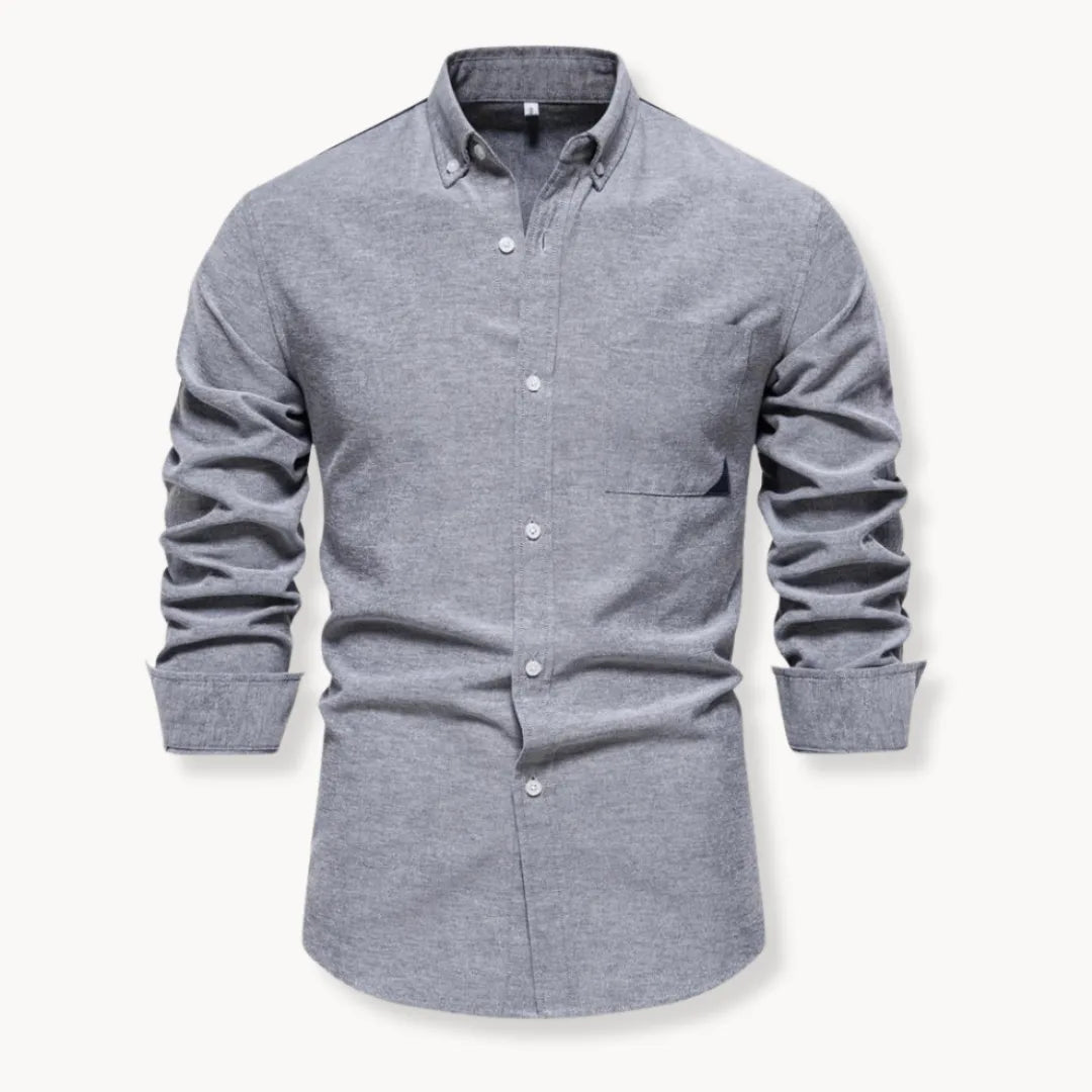 Hugo | Overhemd met button-down kraag en borstzak