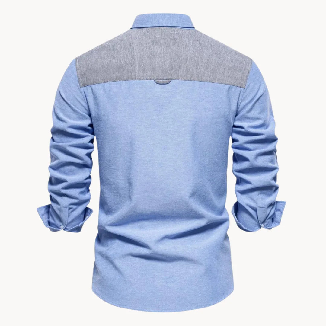 Hugo | Overhemd met button-down kraag en borstzak