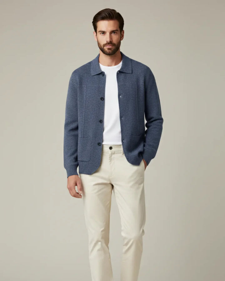 Cardigan van 100% cashmere met knoopsluiting