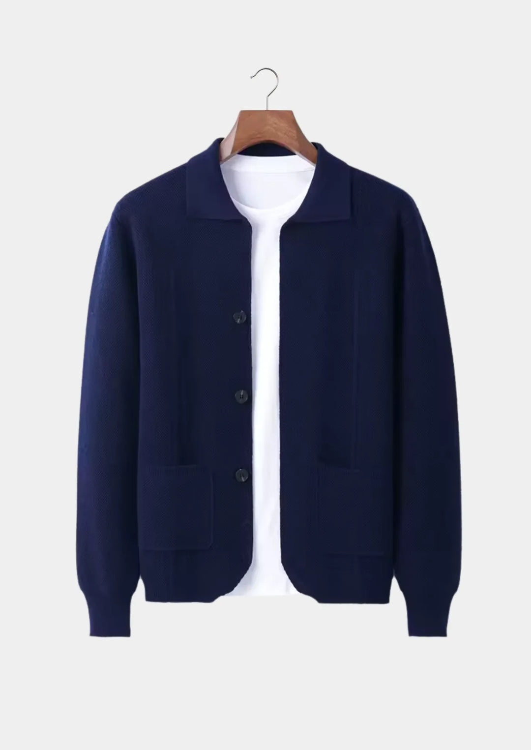 Cardigan van 100% cashmere met knoopsluiting