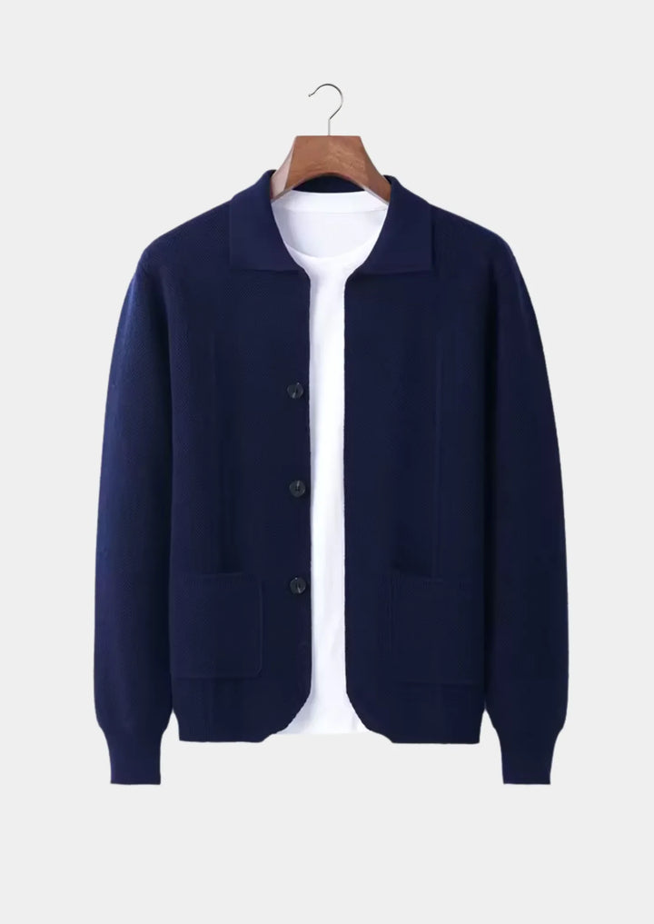 Cardigan van 100% cashmere met knoopsluiting