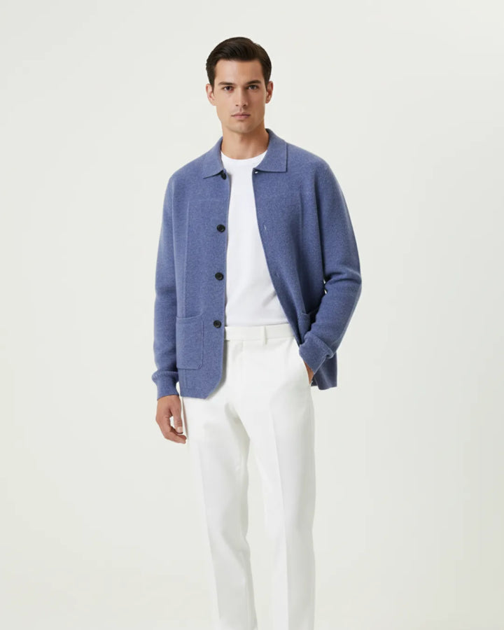 Cardigan van 100% cashmere met knoopsluiting