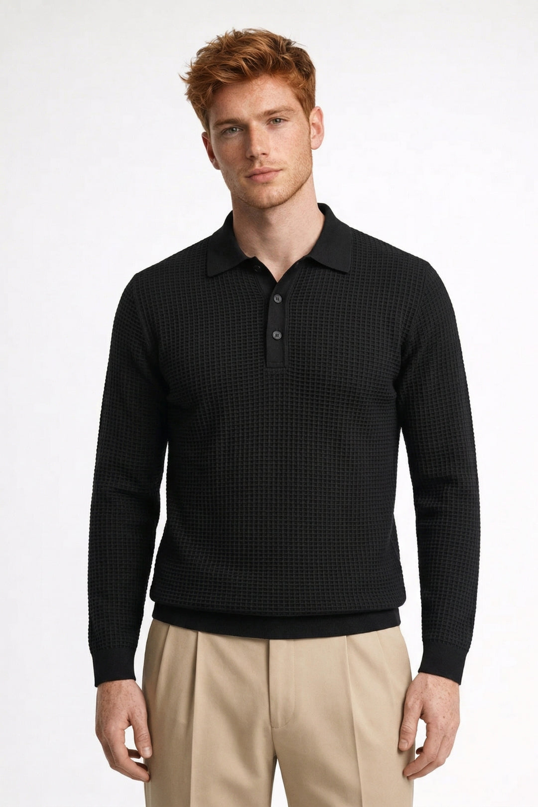 Polo Heren | Gestructureerde Look & All-day Comfort