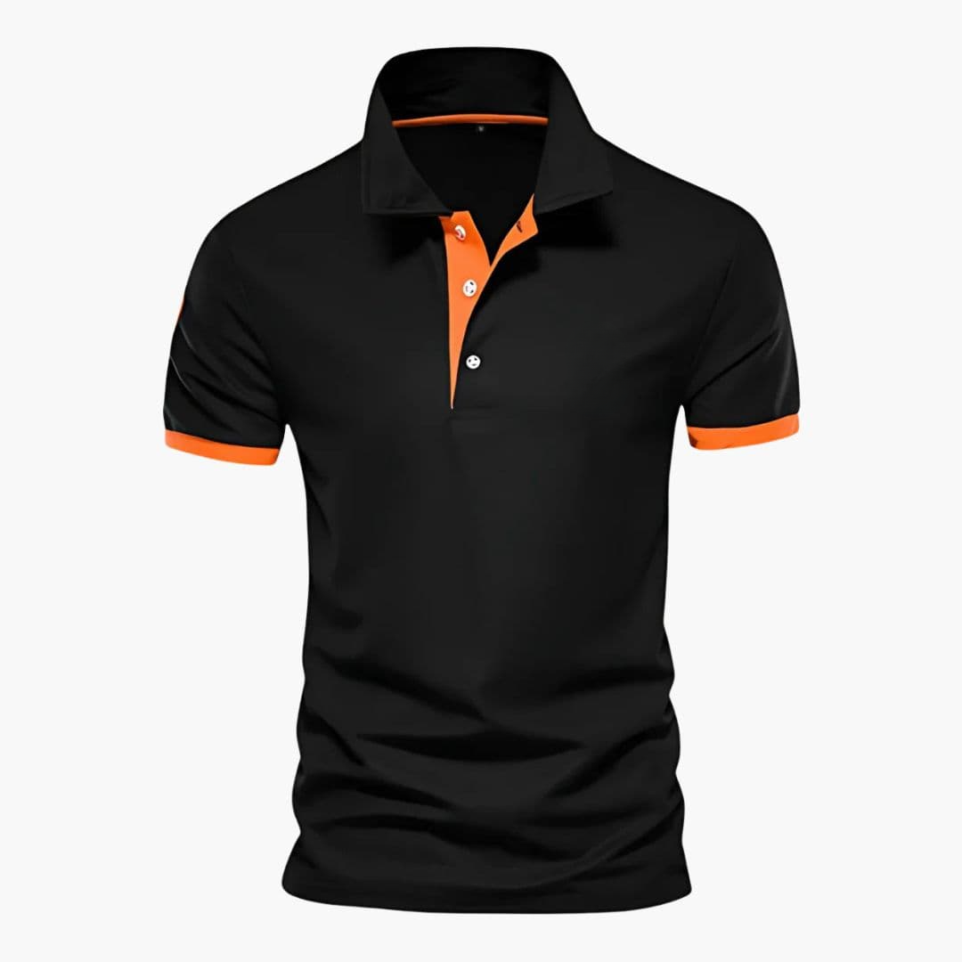 Polo Heren | Korte Mouwen & Contrast Details voor Smart-Casual Stijl