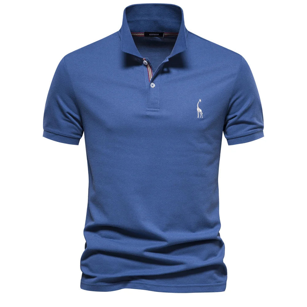 Polo Shirt Heren | Geborduurd Detail & Klassieke Stijl