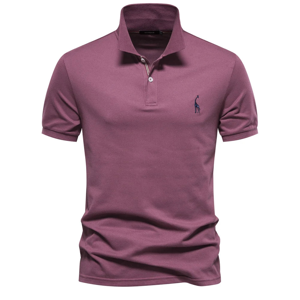 Polo Shirt Heren | Geborduurd Detail & Klassieke Stijl