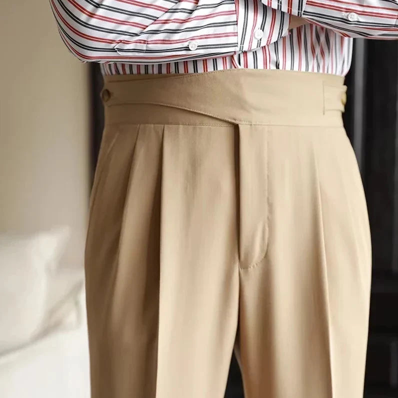 Ashton Geplooide Broek