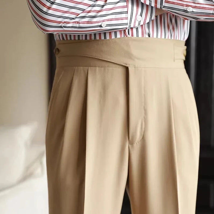Ashton Geplooide Broek