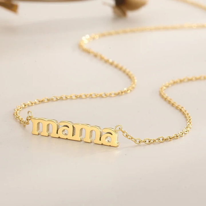 Schitterende RVS Moederdag Ketting
