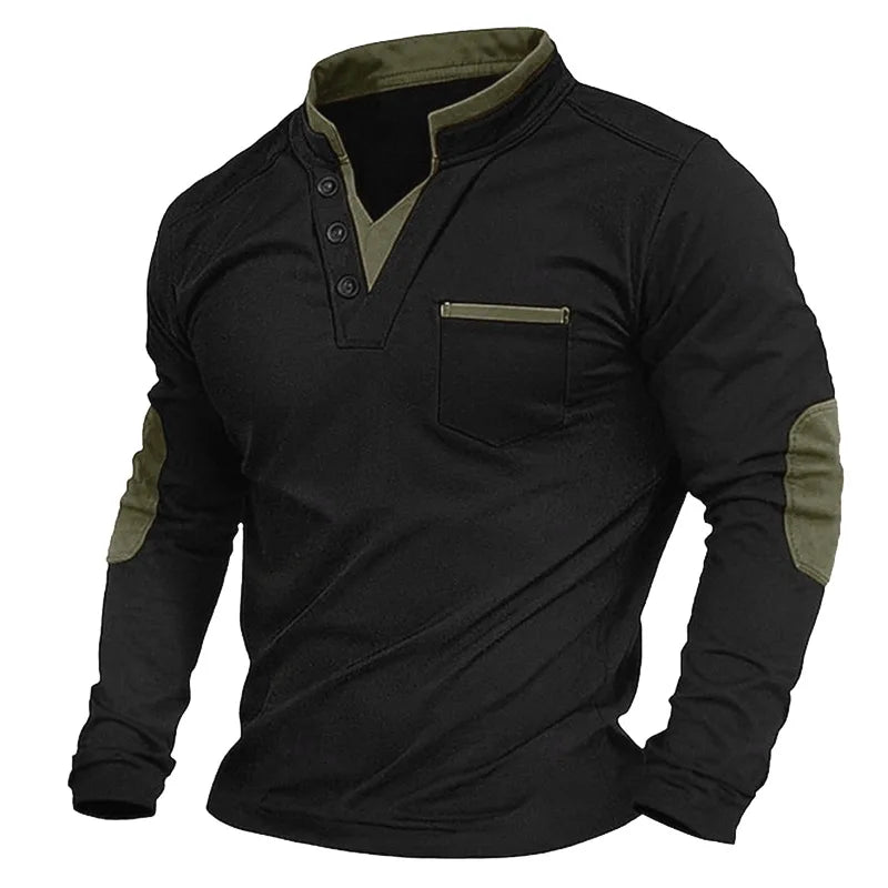 Ethan | Klassiek V-Hals Sweatshirt