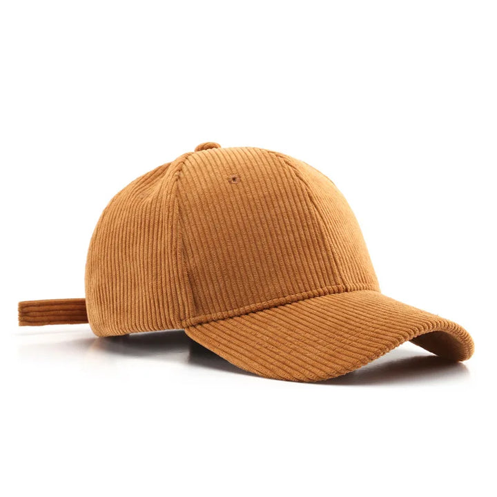 Verstelbare Unisex Katoenen Corduroy Hoed