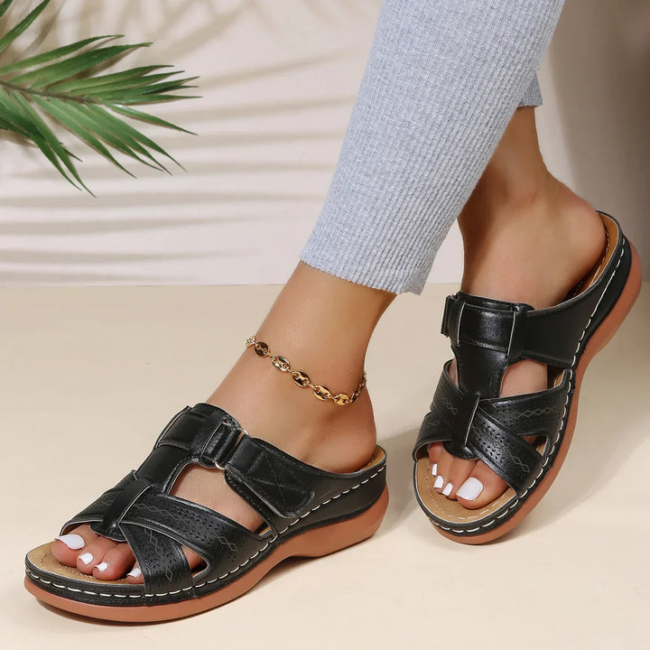 Orthopedische Sandalen Met Verstelbare Bandjes Voor Dames