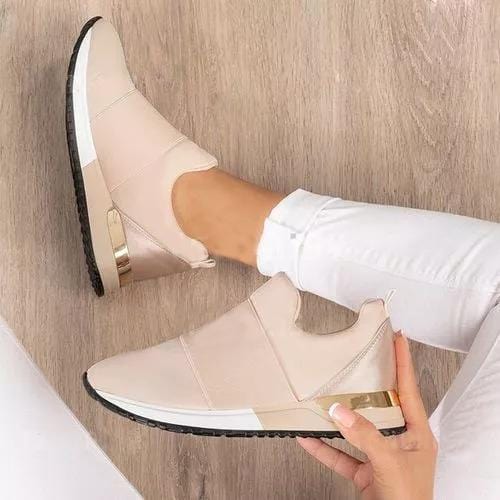 Orthopedische Instap Sneakers Voor Dames Met Anti Slip Zool