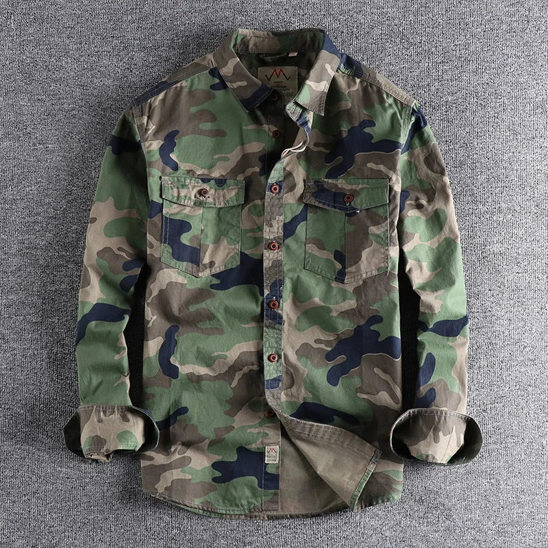 Wilderford Camo Stijl Shirt